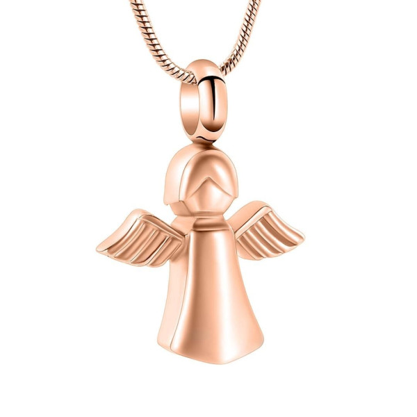 Erinnerungsschmuck Marla - Engel mit Kette - Rosé